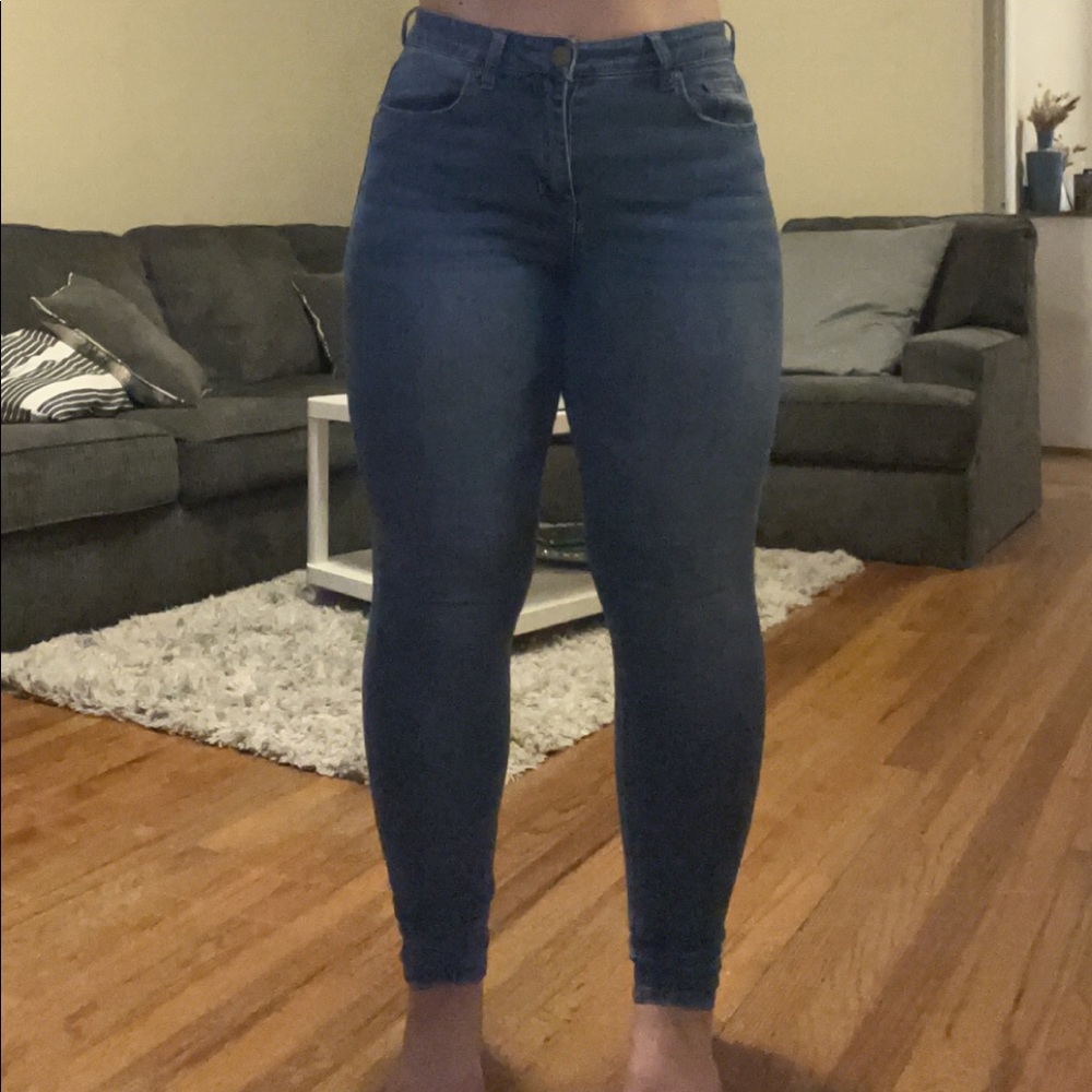 Fashion Nova Medium Wash Jeans
